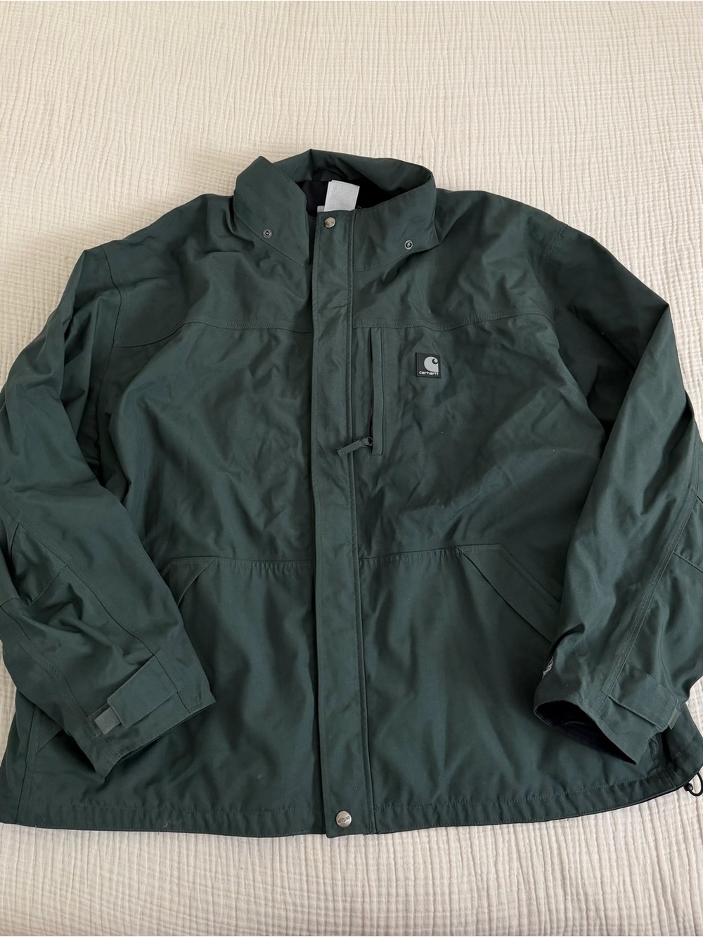 Carhartt Storm Defender J162 Evergreen Waterproof Jacket